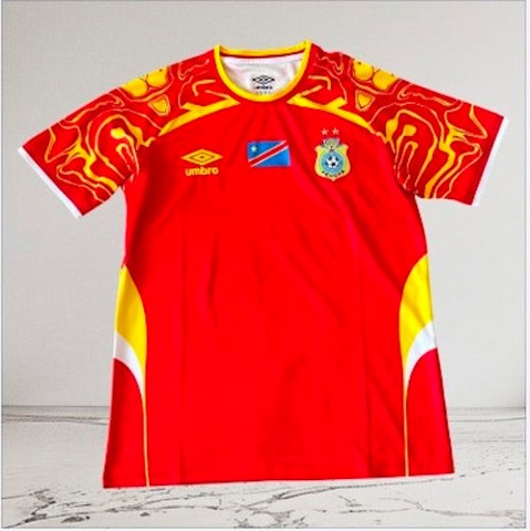 Maillot de Football orange Congo 2026, équipe nationale, drapeau, 