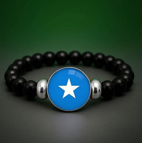 Bracelet Perles drapeau Somalie,