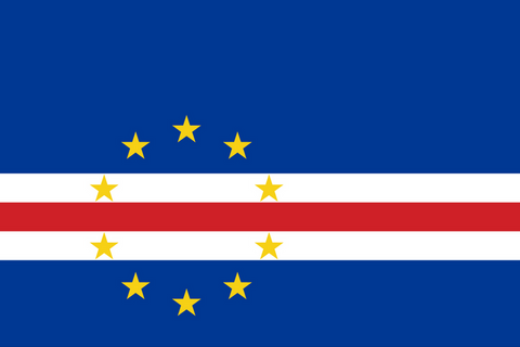 Drapeau national,  Cap-vert, Supporters, Fans, Football, Pays Afrique, Caf, Can,
