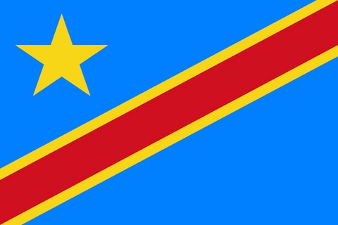 Drapeau national Congo RDC, Les Leopards, Supporter RDC, Football Africain, Fans, Football, République Démocratique du Congo,