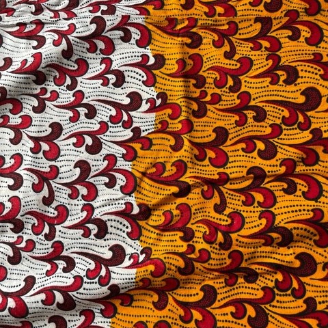 issu pagne wax africain, Cameroun,