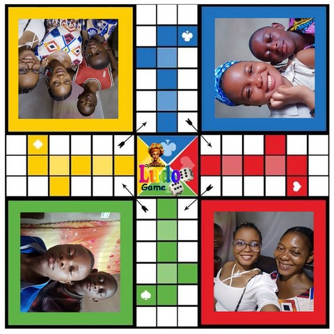 Ludo Jeu à personnaliser avec vos photos images, Ludo, Afrique, jeu de société, jeu africain,