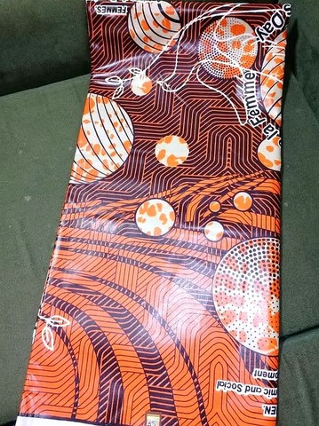 Tissu pagne wax du 8 mars 2025 officiel (la journée internationale de la femme au Cameroun)