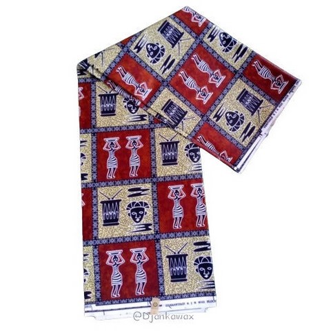 Ndop Bamiléké Cameroun 6 yard, Djankawax, tissus pagnes, wax,