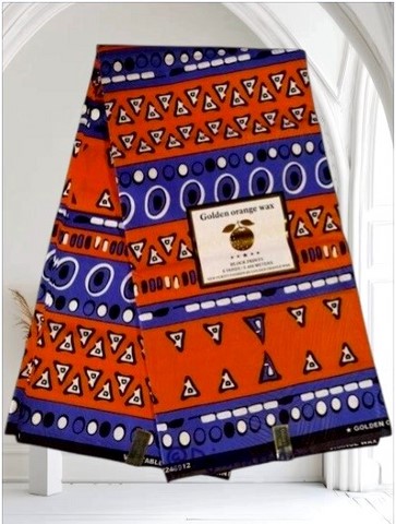 tissu pagne bleu orange Ndop Bamiléké Cameroun, africain 3/6 yard, Ndop bamilékés Cameroun, ventes solidaire,lafermedeleo,Djankawax,