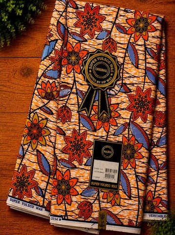 African wax loincloth 6 yards, ventes solidaire,lafermedeleo,La ferme de Léo,