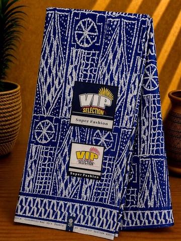 Ndop Bamiléké Cameroun bleu, 6 yard, Djankawax, tissus pagnes, wax,