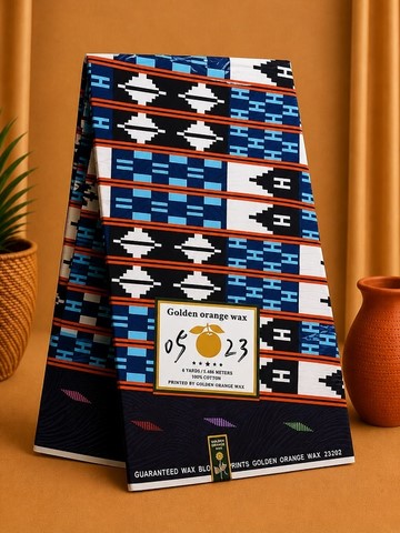 Ndop bleu, African wax loincloth 6 yards, ventes solidaire,lafermedeleo,La ferme de Léo,