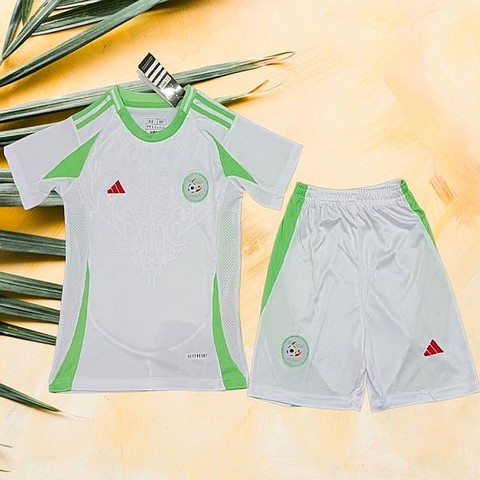 Ensemble Football Enfant Maillot + Short, blanc, Ghana,