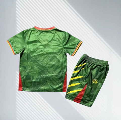 Ensemble Football Enfant Maillot + Short Cameroun, blanc,