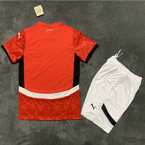 Ensemble Football Enfant Maillot + Short, blanc, Egypte,