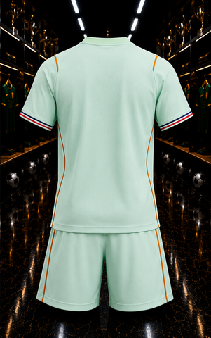 Ensemble Football Enfant Maillot + Short, blanc, Ghana,
