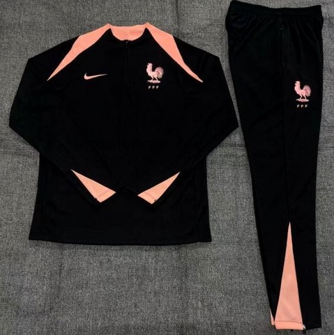 nsemble football PSG Paris, enfant, Veste + pantalon Football noir blanc, soccer, Kids,