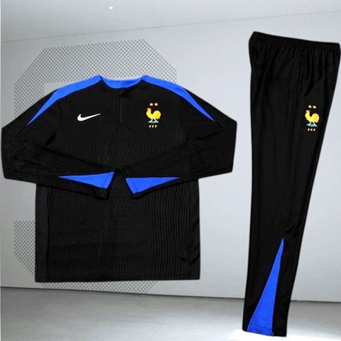 nsemble football PSG Paris, enfant, Veste + pantalon Football noir blanc, soccer, Kids,