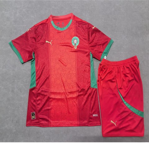 Ensemble Football Enfant Maillot + Short, Maroc,