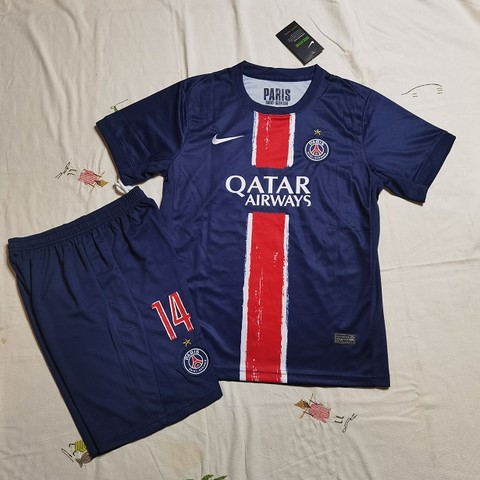 Ensemble Football Enfant Maillot + Short, PSG,