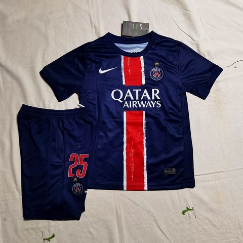 Ensemble Football Enfant Maillot + Short, PSG,