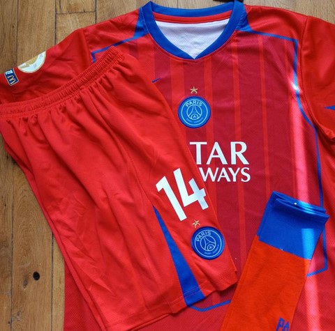 Ensemble Football Enfant Maillot + Short, PSG,