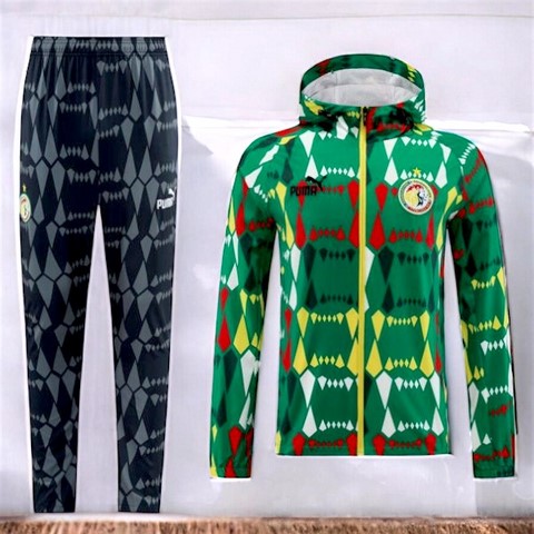 Ensemble Maillot + Pantalon, Sénégal, Football,