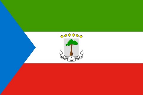Drapeau national, Guinée équatoriale, Supporters, Fans, Football, Pays Afrique, Caf, Can,