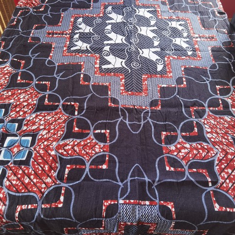 Coupon tissu pagne wax,