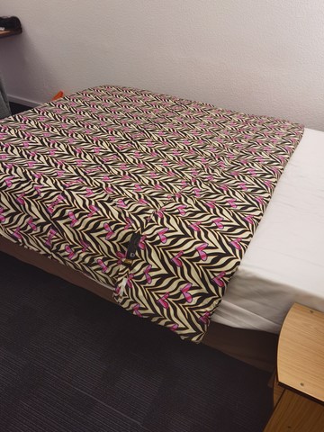 Housse de couette en tissu pagne wax