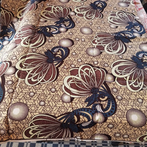 Tissu pagne wax africain multi Cameroun,  La ferme de Léo, ventes solidaires, Djankawax,