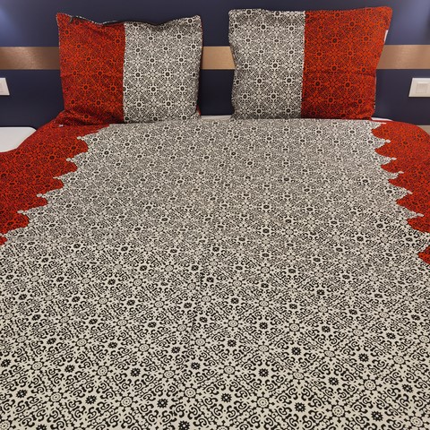 Parure housse de couette + 2 taies d'oreillers