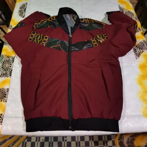 Bombers mixte 8 ans en tissu pagne wax du Cameroun,vêtements,enfants,djankawax,