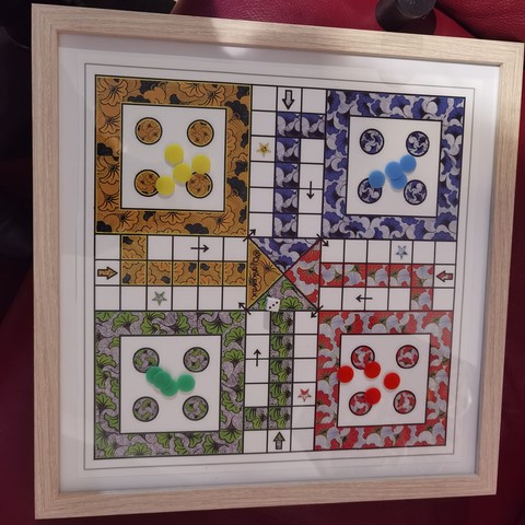 Ludo Fait Main imprimé Fleur de mariage