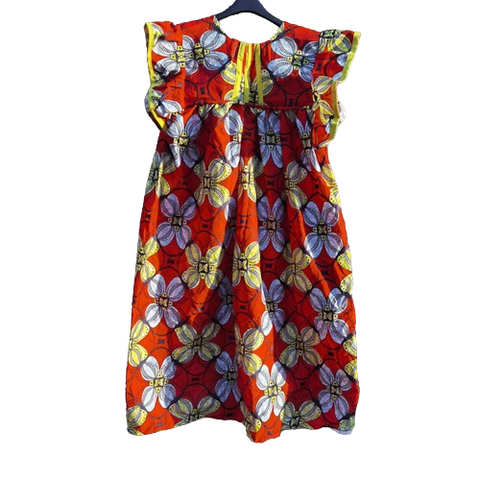 Robe femme, africaine, kaba, boubou en tissu pagne wax, Djankawax,