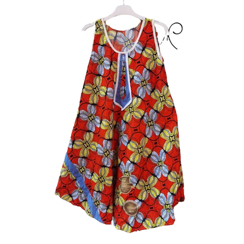 Robe femme, africaine, kaba, boubou en tissu pagne wax, Djankawax,
