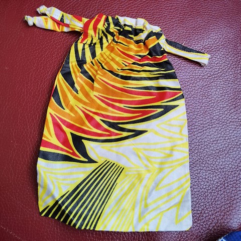 Trousse Pochette de maquillage en Tissu pagne wax