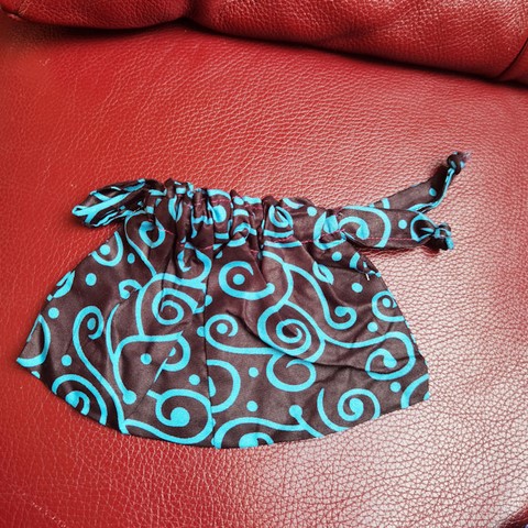 Trousse Pochette de maquillage en Tissu pagne wax