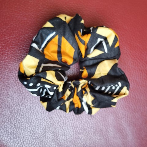 Chouchou cheveux fait main en tissu pagne wax, fille, femme, en tissu pagne africain,Djankawax