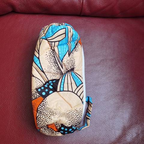 Trousse Pochette de maquillage en Tissu pagne wax