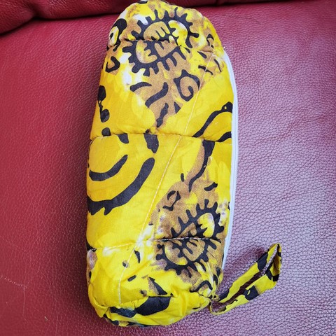 Trousse Pochette de maquillage en Tissu pagne wax