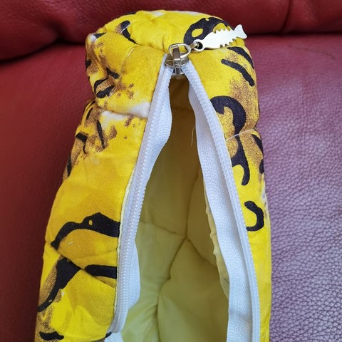 Trousse Pochette de maquillage en Tissu pagne wax