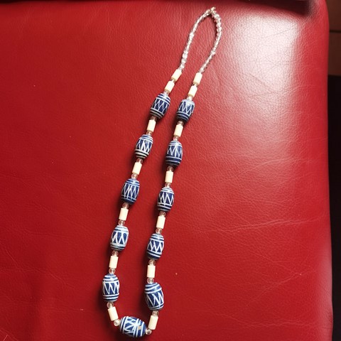 Collier Traditionnel  Ndop fait main Cameroun, Djankawax,