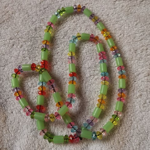 Collier Tour de taille en perles fait main Cameroun, Djankawax.