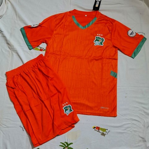 Ensemble Maillot + Short, Côte d'Ivoire, Football,