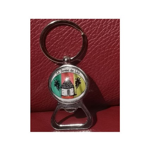Porte clés décapsuleur La ferme de Léo