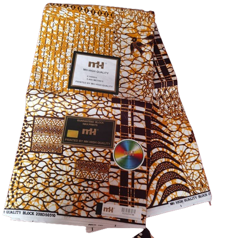 tissu pagne wax africain vert/jaune 2/3/6 yard,ventes solidaire,Djankawax,