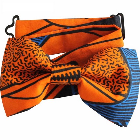 noeud papillon en tissu pagne wax,