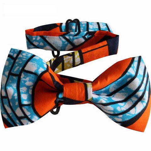 noeud papillon en tissu pagne wax,