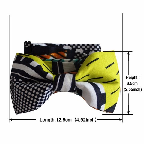 noeud papillon en tissu pagne wax,