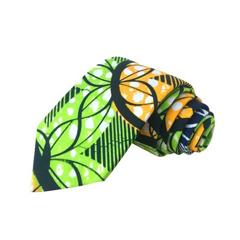cravate en tissu pagne wax africain Cameroun, cravate en tissu wax, 