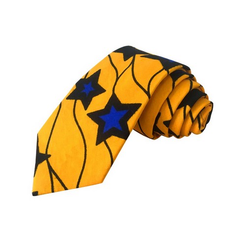 cravate en tissu pagne wax africain Cameroun, cravate en tissu wax, 