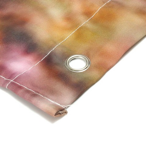 Rideau de douche à personnaliser avec 12 crochets de suspensions,