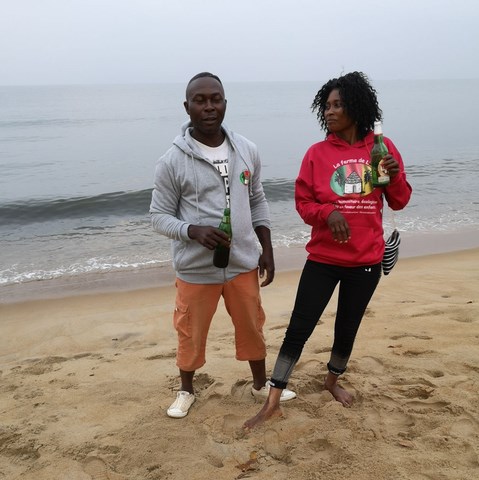 Ensemble Mixte H/F à Personnaliser avec image logo